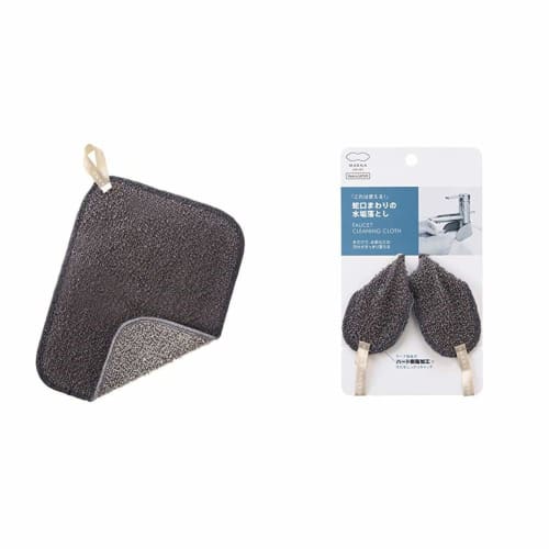 MARNA Descaling Duster, Gray & Faucet Scaling Remover, Gray (Purchase as a Set)