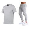 2025 Pure Cotton Round Neck T-shirt & Lightweight Long Pants Set