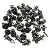 210 Mixed Size Plastic Clips+50 Pcs Fasteners Bumper Fender Liner Retainer Rivet