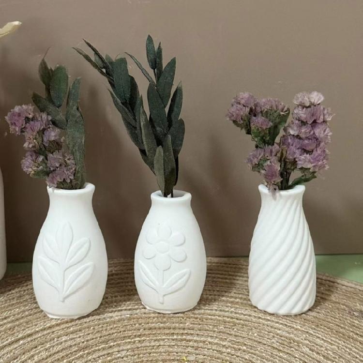 High Detail Silicone Mold for Arrangement Flowerpot Mini Vase Making Tool Realistic Pattern Crafting Accessory