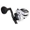 AbuGarcia Fune DLC MHP Ice Metol, Sea Bream, Tachi Uo, Tail Rubber, Aji, Flounder Counter Silver Medium