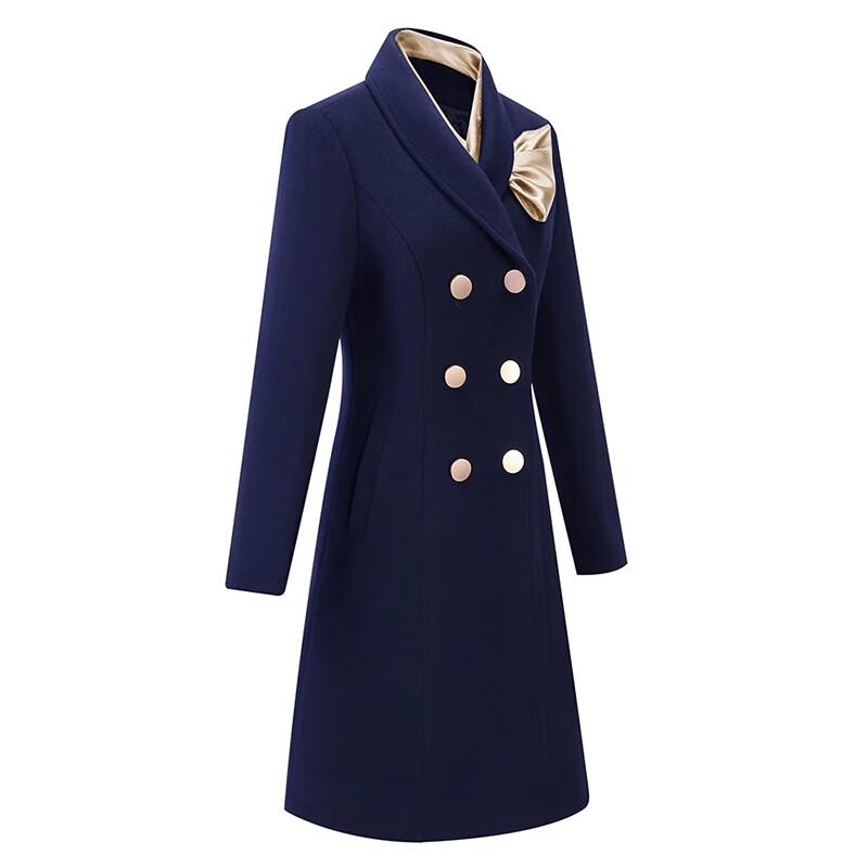 TLLM Professional Wool Blend Double-Breasted Coat