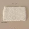 Miniature Plush Rug for Dollhouse Decoration