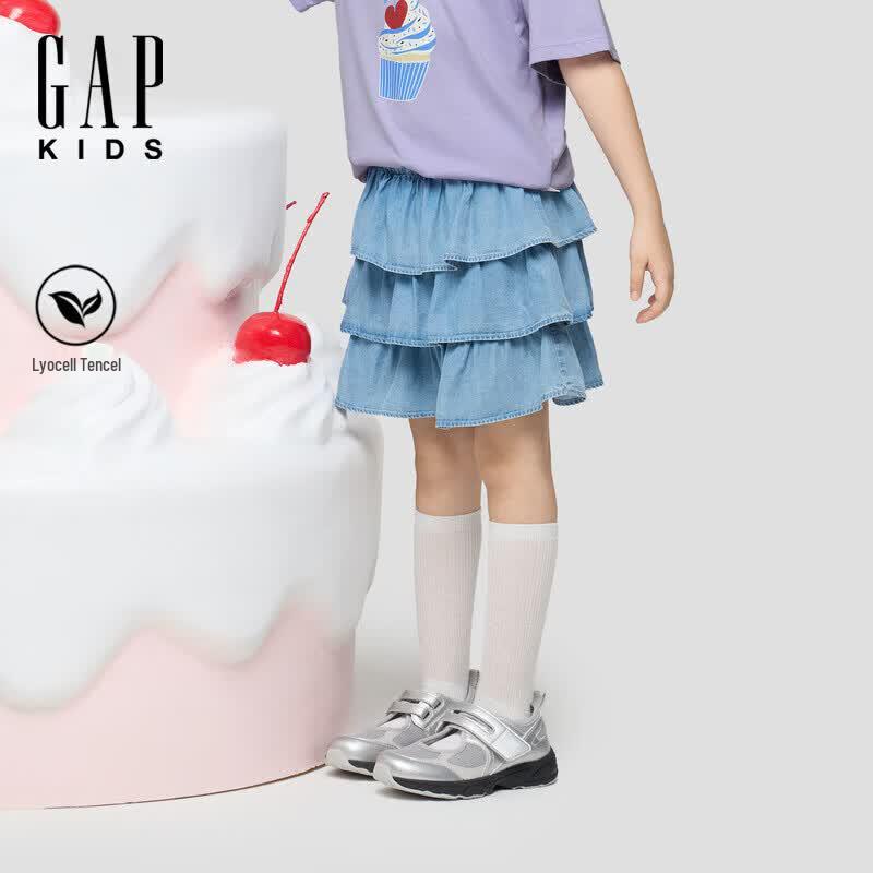 GAP Girls Lyocell Tencel Tiered Skirt 160cm (14-15 Years)