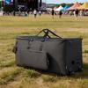 Electronic Drum Kit Bag, 600D, Padded Drum Bag with Wheels, Large 920 x 420 x 410 mm Interior, Lightweight Travel Case with Detachable Dividers, and