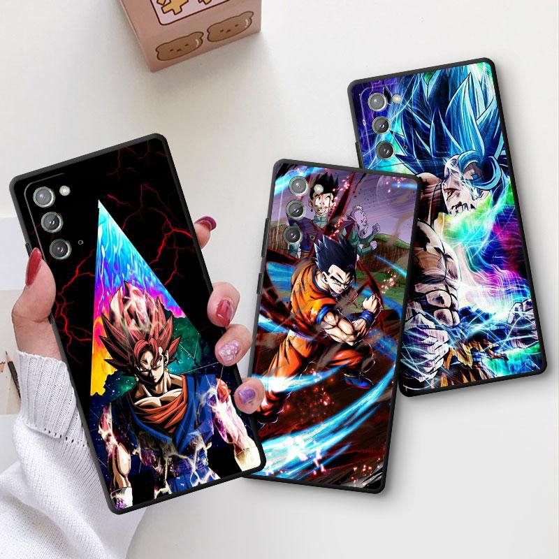 TPU Soft Case for Samsung Galaxy A72 S21 S20 A22 A32 S22 Note 20 Ultra 10 Plus 8 9 Note10 Lite Shockproof Cover Dragon Anime