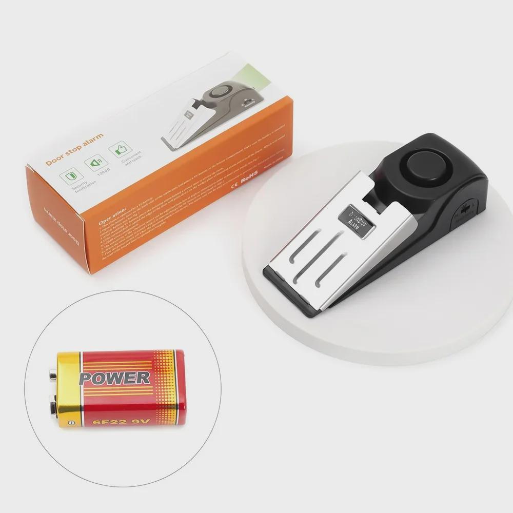 Smart Push-Type Door Blocker and Alarm for Home, Shop, Travel, and Security