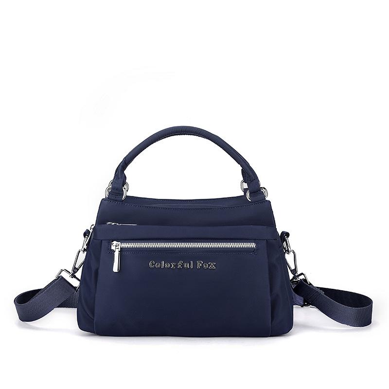 Women's fashion handbag trendy shoulder bag multi-layer anti-splash messenger bag