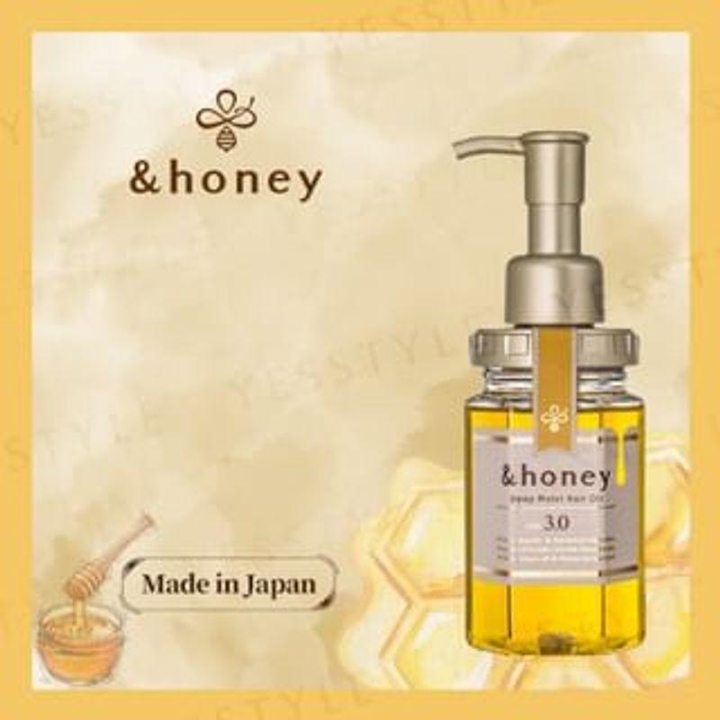 ViCREA - &honey Deep Moist Hair Oil 3.0 Damask Rose Honey 75ml Refill