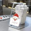 For Redmi Note 14 13 14C Case Christmas Santa Claus Snowman Clear TPU Soft Cover For Funda Xiaomi Redmi Note 14 Pro 5G 13 12 11