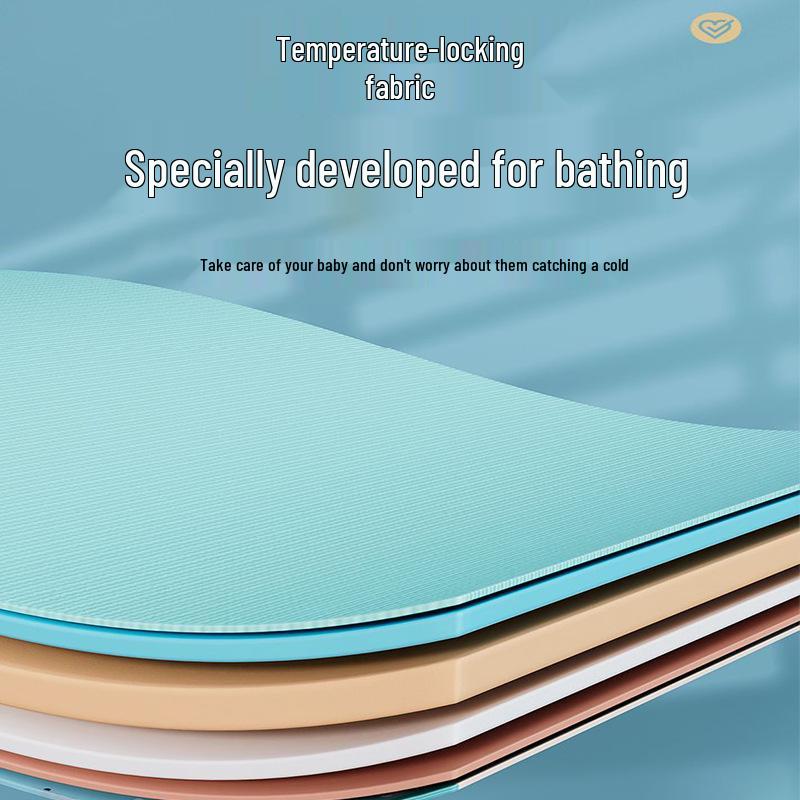 Foldable No-Installation Thickened Cotton-Padded Soaking Tub for Adults