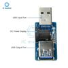 Automatic Switching USB Power Splitter Module Built-in Automatic Switching MOS Circuit Power Enhancement Board