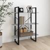 VidaXL Bookcase Sonoma Grey 80x30x105 Cm Engineered Wood 821316