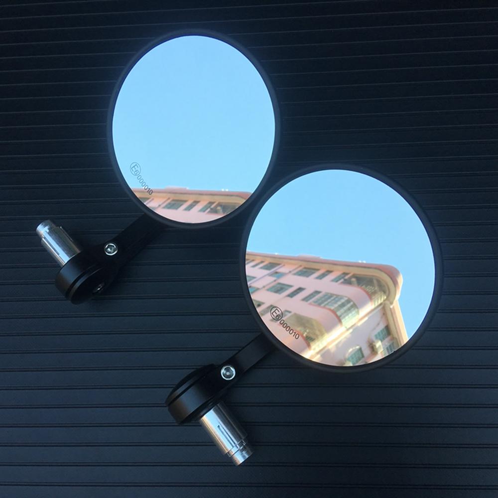 Motorcycle Handlebar Mirror Rearview Motorcycle Bar End Mirror For Honda Cb500x Pcx Msx 125 Shadow R1200gs For Yamaha MT09