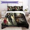 The sci-fi game Resident Evil Umbrella Corporation offers soft and comfortable bedding covers and pillowcases for home use (without core) K6