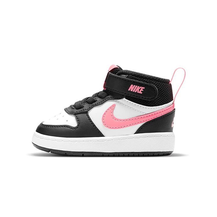 Nike Court Borough Mid White Sunset Pulse TD CD7784-005 22