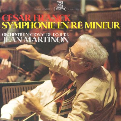 LP Record JEAN MARTINON ORCHESTRE NATIONAL D  Franck Symphony In D Minor E1029 ERATO 1979 Japan Classical Used