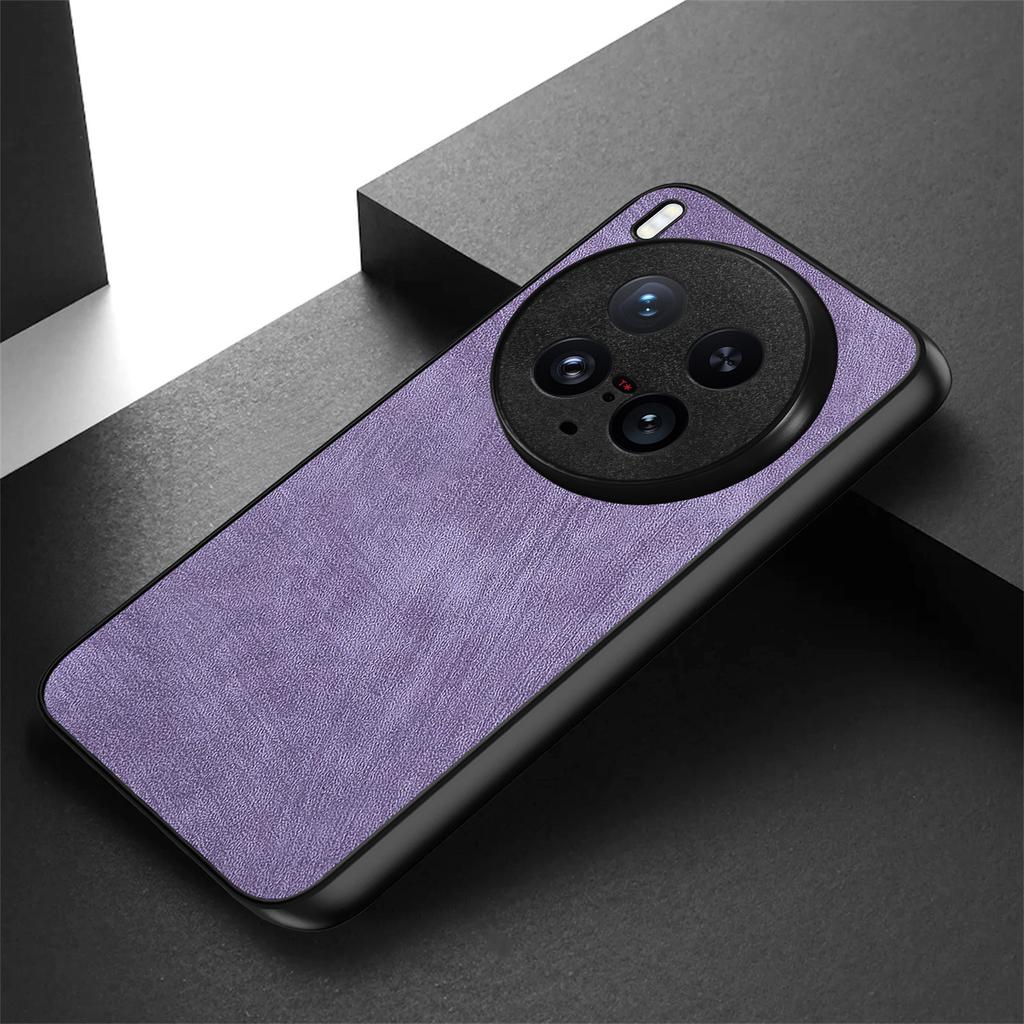 For Vivo X200 Ultra 5G Case Shockproof Slim Retro Leather Phone Back Cover