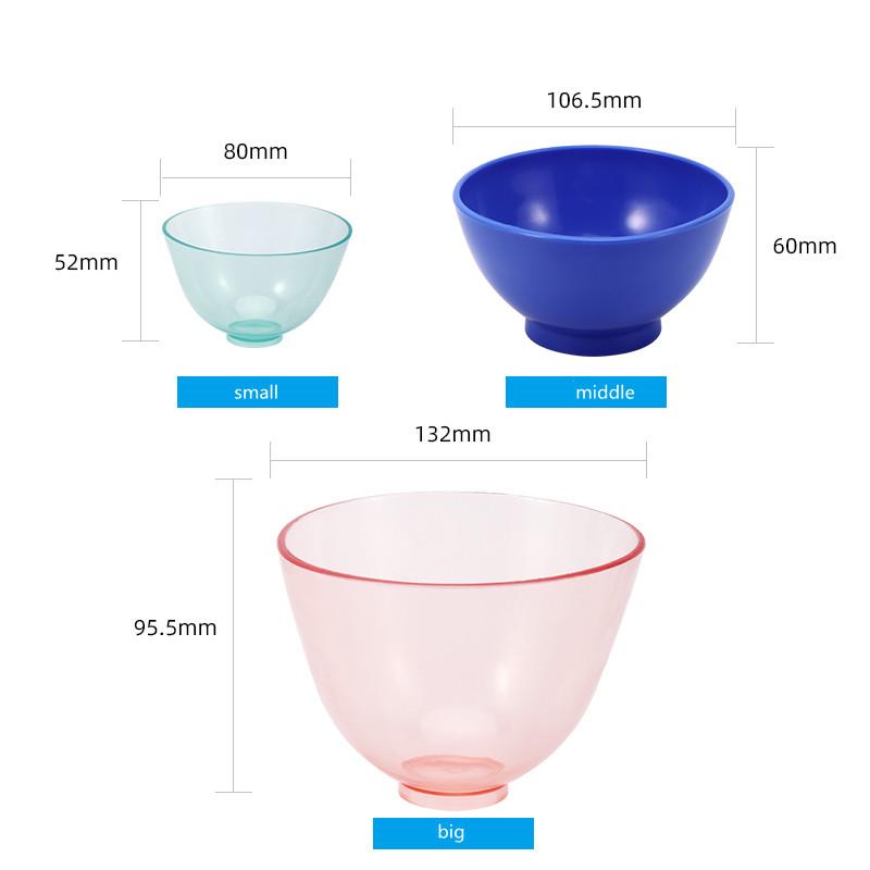 Ciotole Di Miscelazione In Gomma Flessibile In Silicone Per - Foto 7