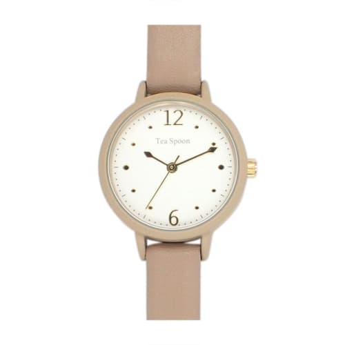

Чайная ложка Бежевый корпус Часы E03721A-1 BE Женские Бежевые