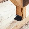 90 Degree L Angle Brackets for Enhanced Stability in Furniture Strong Metal Corner Supports with Porous Design