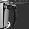 Oil Strainer Pot Stainless Steel Bacon Grease Can Oil Storage Can Container with Fine Mesh for Storing Frying Oil and