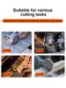 Angle Grinder Cordless Mini 3Inch Electirc CUT OFF Tool Cutting Circular Saw Machine Power Tool Fit Makita Dewei 21V Battery