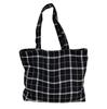 Women's Plaid Tote Bag 25-Year  Capacity Student Shopping Universal Large Size Single Shoulder Bag for Daily Use
