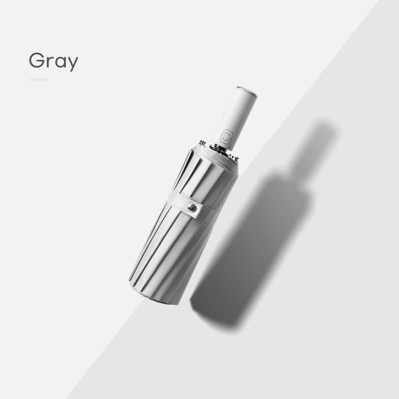 

Автоматический зонт для женщин с защитой от ультрафиолета, складной зонт от солнца, для путешествий от дождя, 16K, прочный зонт с защитой от ветра UPF50+ серый