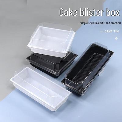 Disposable Cake & Sandwich Blister Boxes (100 Sets)
