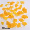 Autumn Yellow Ginkgo Leaf Simulation for Weddings and Photography Decor