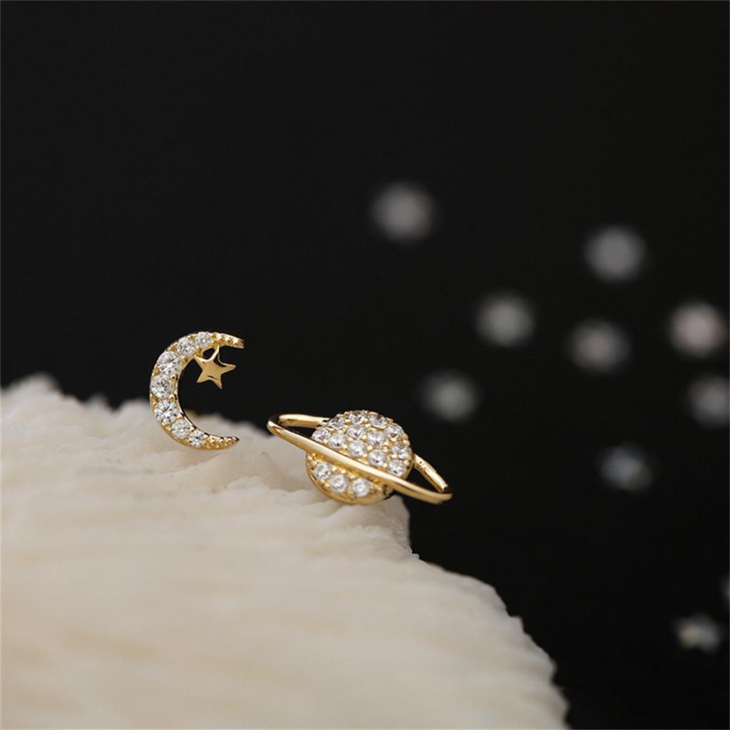2025 New Fashion Cute Asymmetric Cloud Rain Earrings For Women Korean Crystal Long Chain Tassel Earrings Party Jewelry Brincos