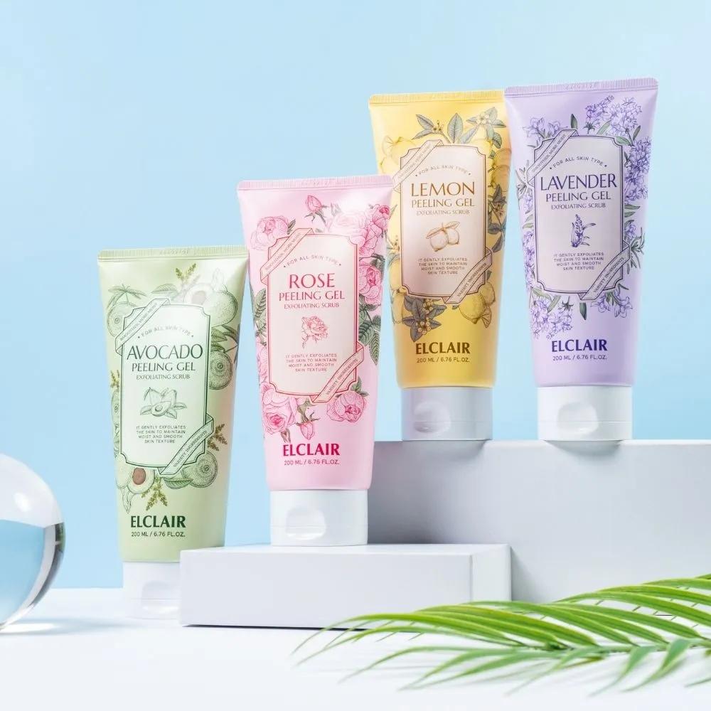 

ELCLAIR Peeling Gel Season 2 4-Piece Set 4 avocados