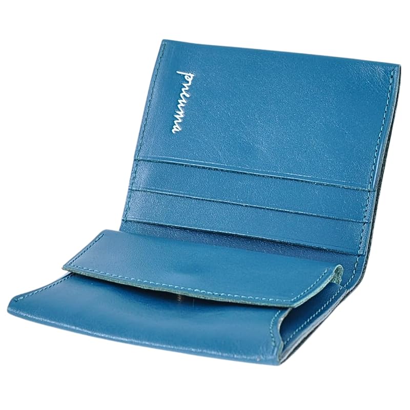 

[JPSpiritus] pneuma ZenMinimal wallet men s bi-fold Thin genuine leather mini wallet compact small wallet Holds 6 cards thin leather With coin purse