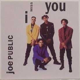 

CD JOE PUBLIC - I Miss You US Rap & Hip-Hop/R&B Used