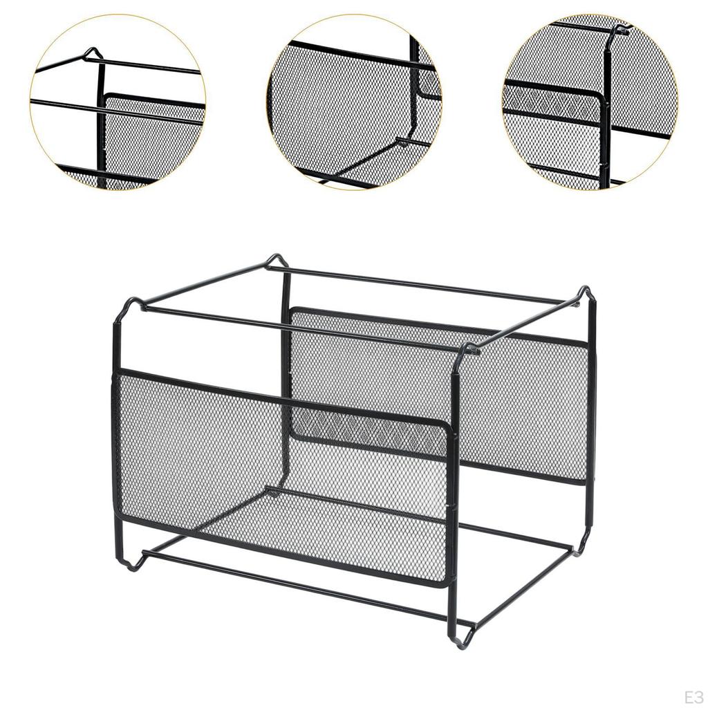 Desktop Organizer for Hanging File Folders, Letter Size Storage Home Magazines