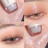 Flüssiger Lidschatten Perlglanz Pailletten Glitzer grenzüberschreitende Make-up Kosmetik