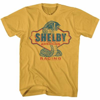 Carroll Shelby Motors Shelby Old Sign Style Ingwer T-Shirt