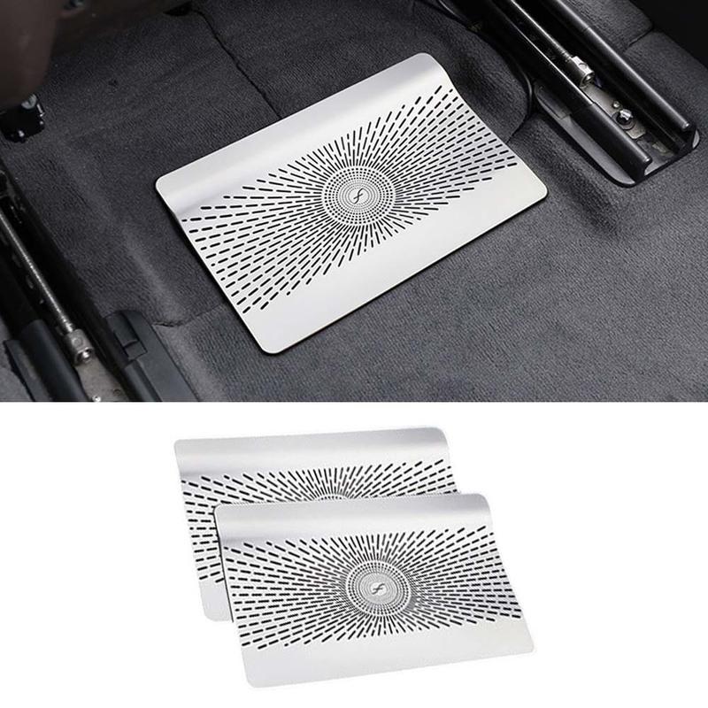 Car Decoration Under seat Air Outlet Cover For Mercedes-Benz GLE350 450 GLS450 -2024 Car Upgrade Protective Cover