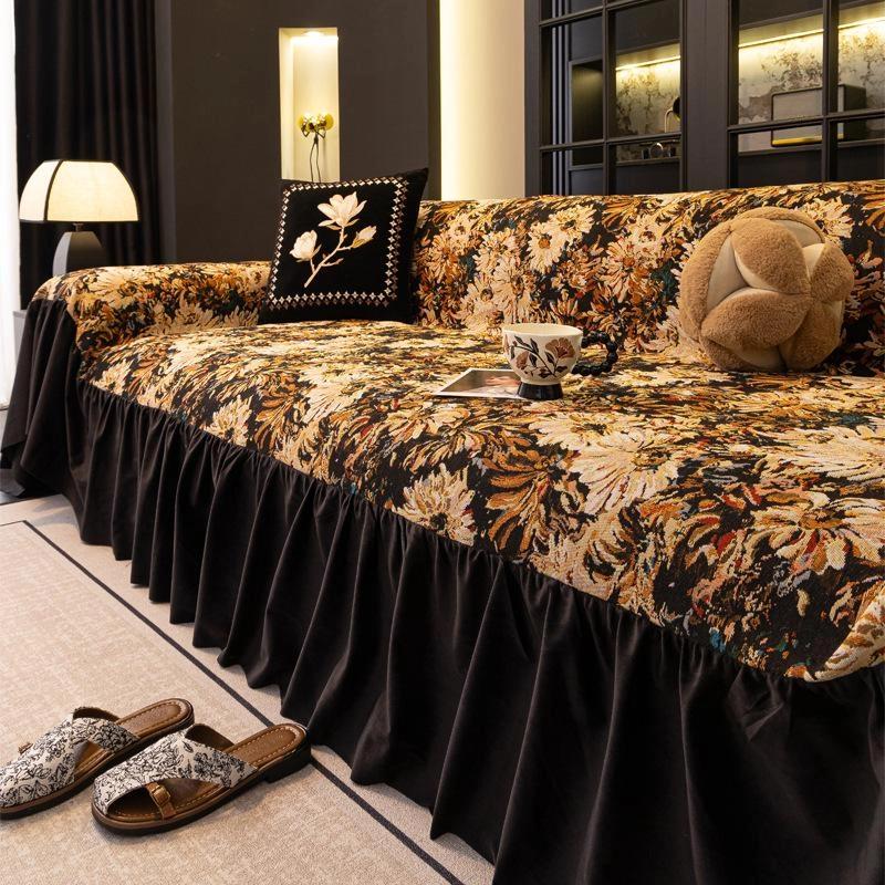 Luxury Sofa Cover Soft Universal Sofa Throw Blanket Cushion Protector For All Seasons Stylish Sofa Slipcover Sofa Cushion