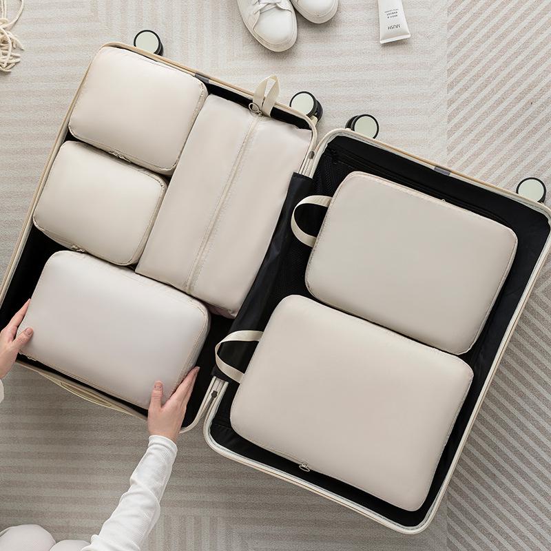 Travel Storage Set: Toiletries, Cosmetics, Clothes, Shoes & Digital Accessories Bag