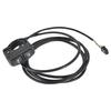 Bicycle Switch Sensitive 2 In 1 Non-slip Black E-bike Horn Headlight Combination Switch Button Bike Accessories for Outdoor