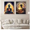 HD Canvas Buddha Oil Paintings Statue, Wall Art, Photos for Living Room, Modern Home Decor, Hot Sale, God Zen Buddha