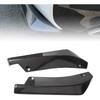 2Pcs Car Universal Rear Bumper Lip Diffuser Splitter Canard Protector Universal Front Bumper Lip Body Kit Front Bumper Side Skirt Spoiler Splitter