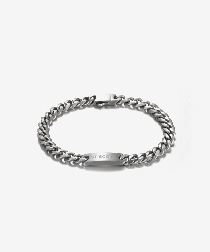 St.Scott London Stj-Sb2032 Hayden Lettering Chain Bracelet