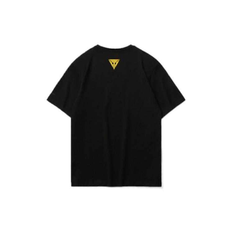 Li Ning T Shirts Unisex Crew Neck Moderate Straight Fit AHSS521-1