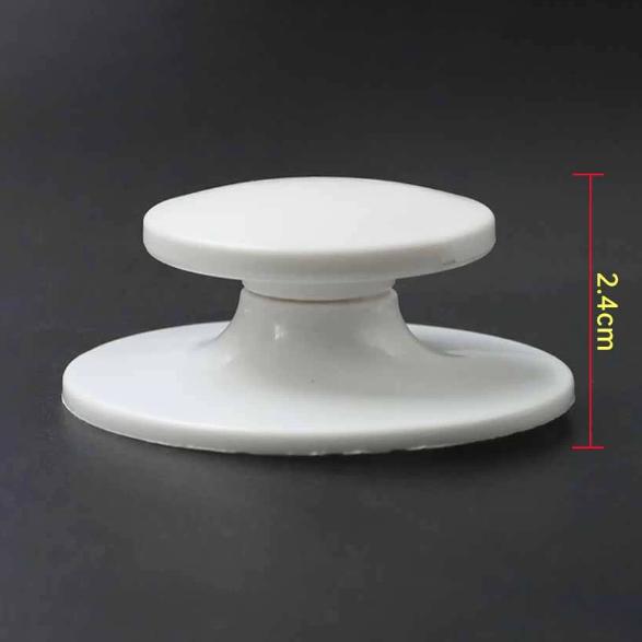 Universal Pot Lid Knob Plastic Replacement For Rice Cookers Cookware Heat Resistant Pan Top Hand-Pulled Button Handle