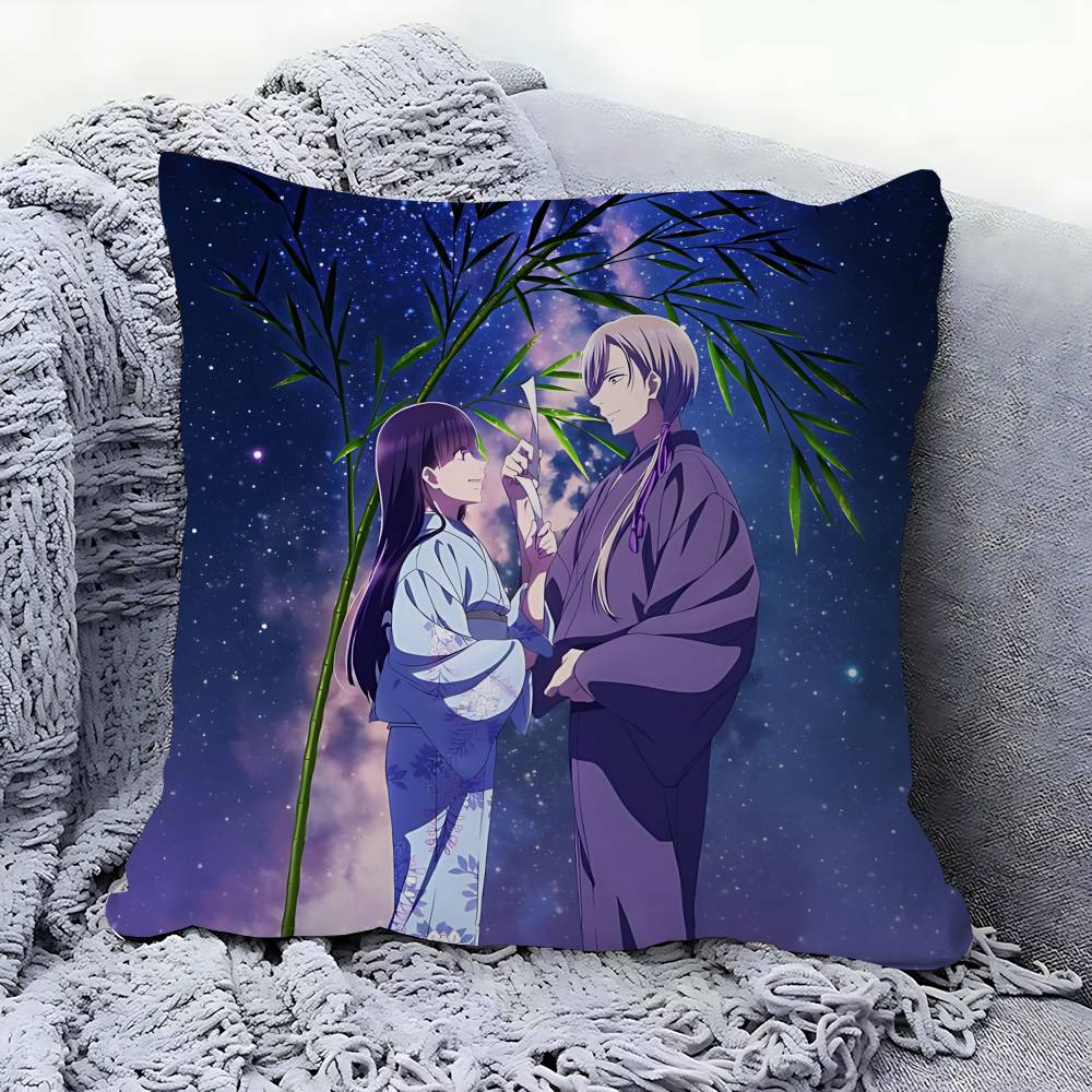 Anime-M-My Happy Marriage Pillow Anime Pillow Sofa Bed Head Pillow Cover Cushion Cover 45x45 Cm Fashion