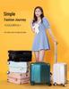 Lightweight Mini Trolley Suitcase with Combination Lock, 18-20 Inch - Ideal for Students and Kids.