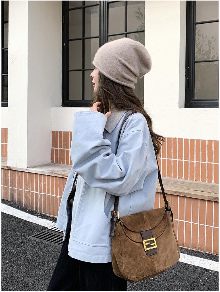 Vintage Contrast Corduroy Lapel Short Coat, 2025 Korean Style, Youthful Small Size Jacket